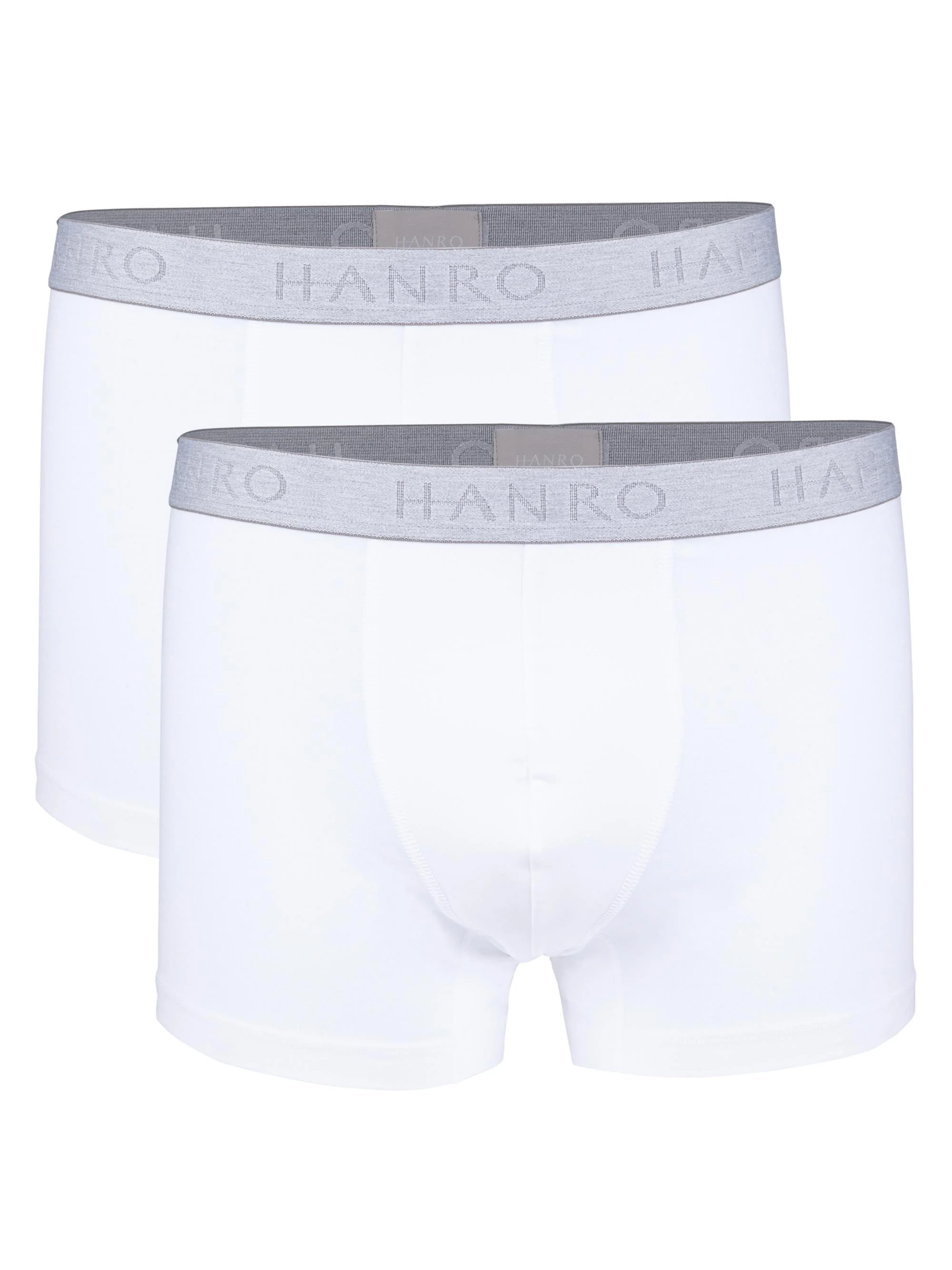Cotton Essentials 2-Pack Boxer Briefs - White - 1