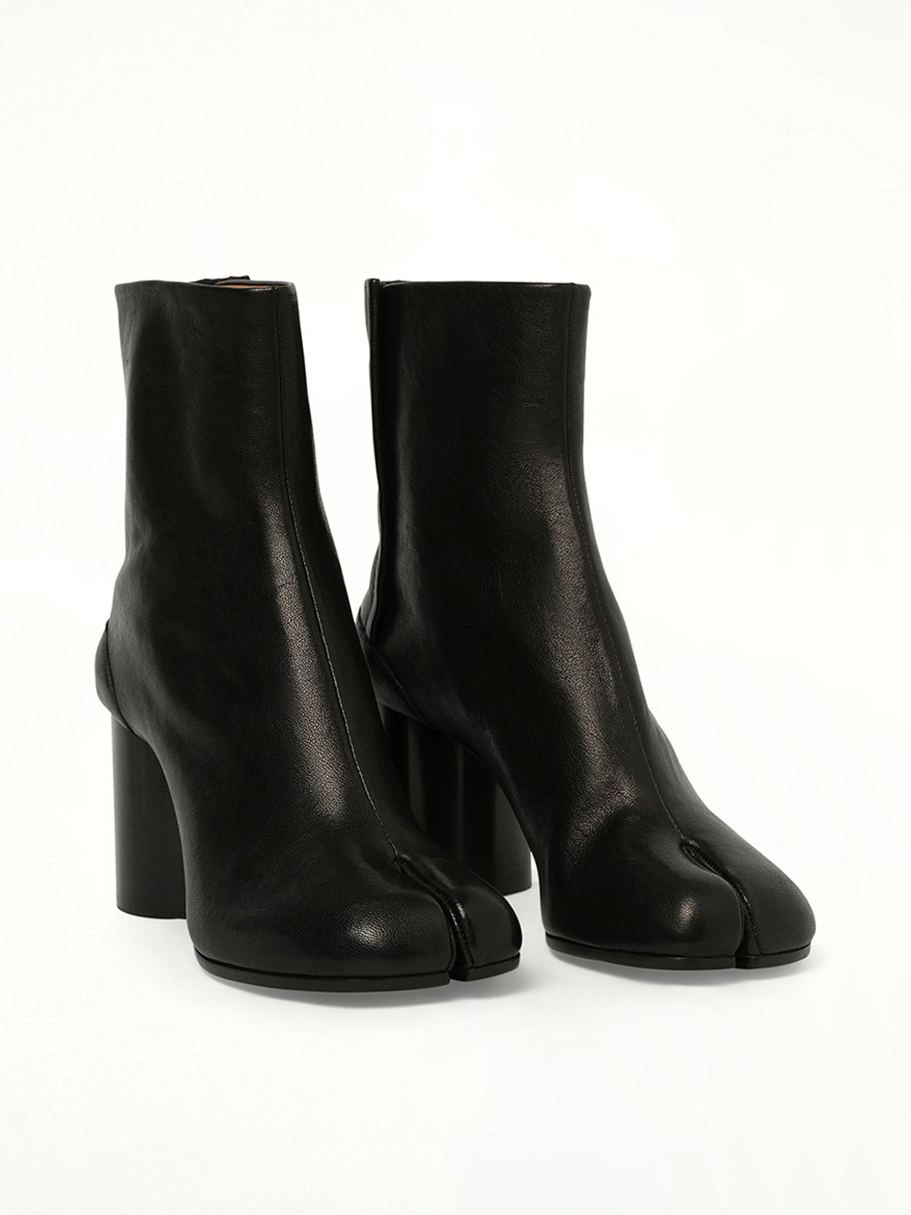 Tabi Ankle Boots 8cm Heel in Black - 2