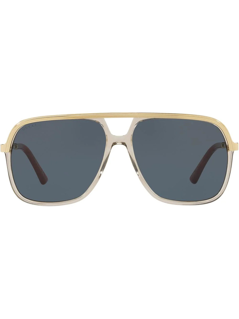 pilot-frame sunglasses - 1