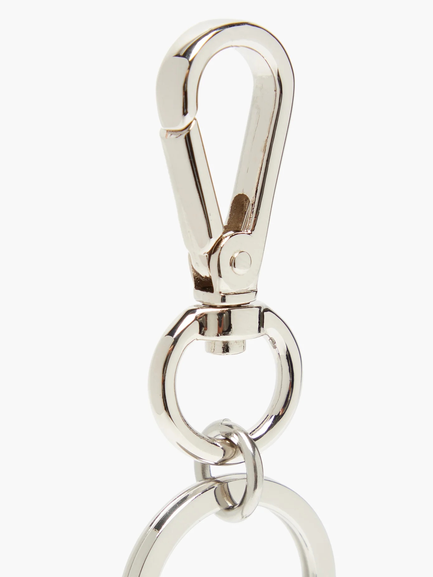 Signature Stripe metal key ring - 3