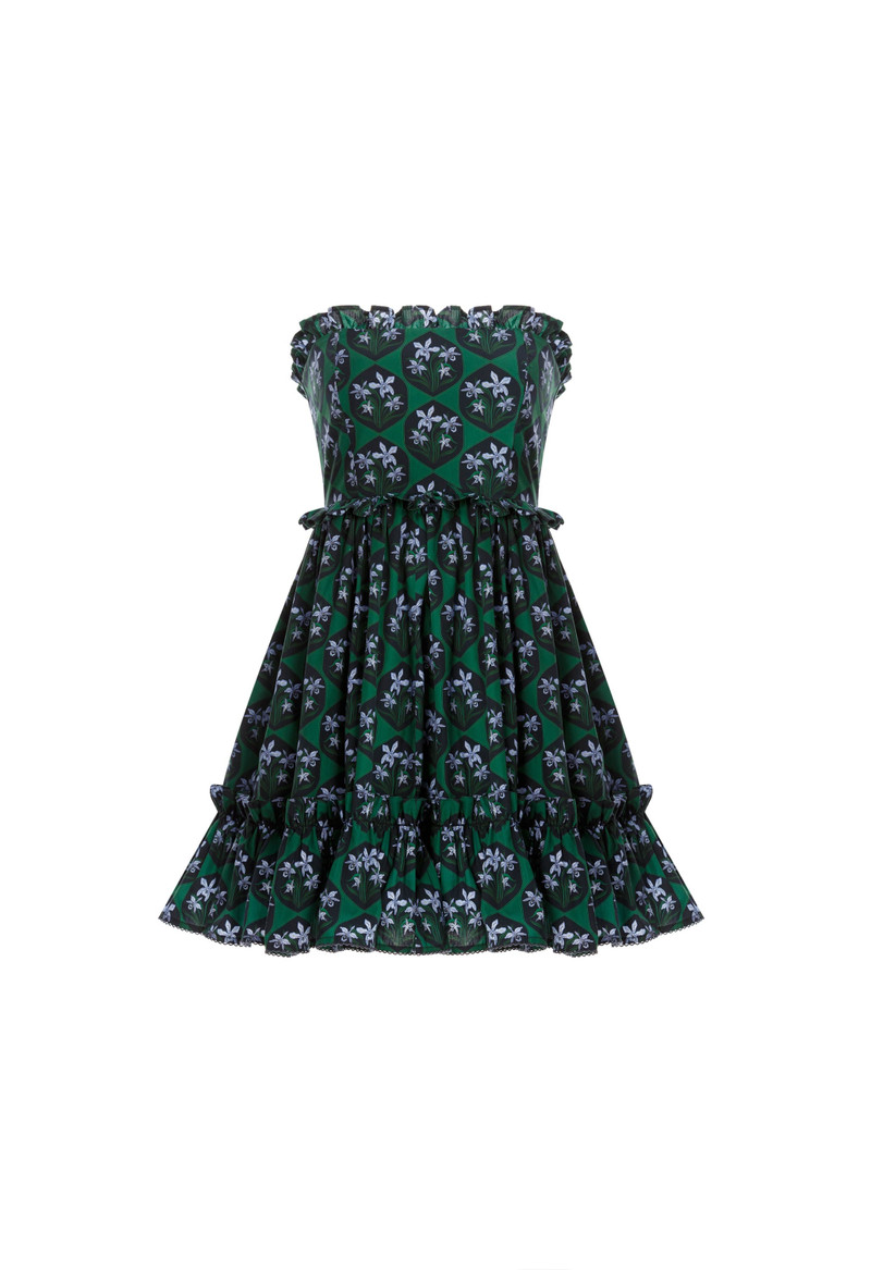 Rosa Cha Chan Esmeralda Mini Dress 1
