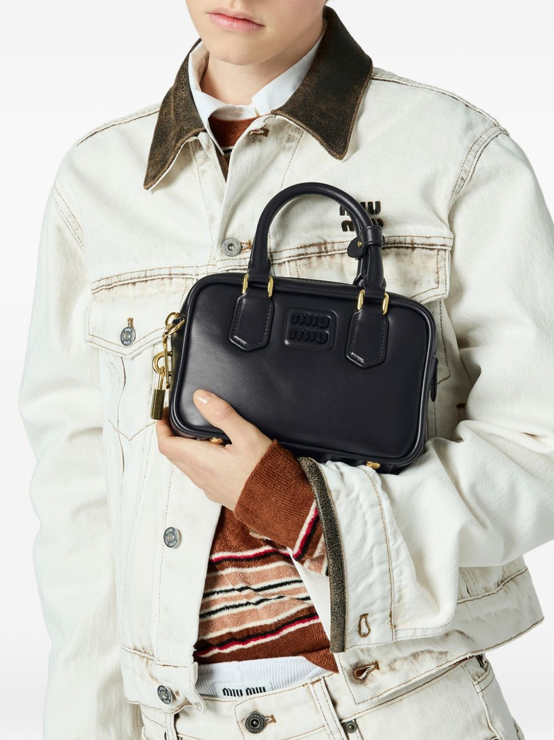 Arcadie leather tote bag 3