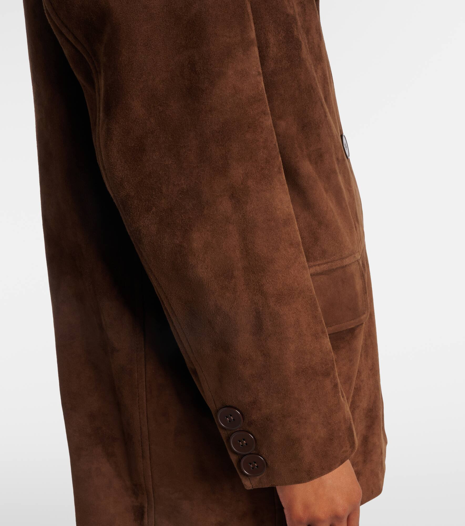 Gotham suede coat - 5