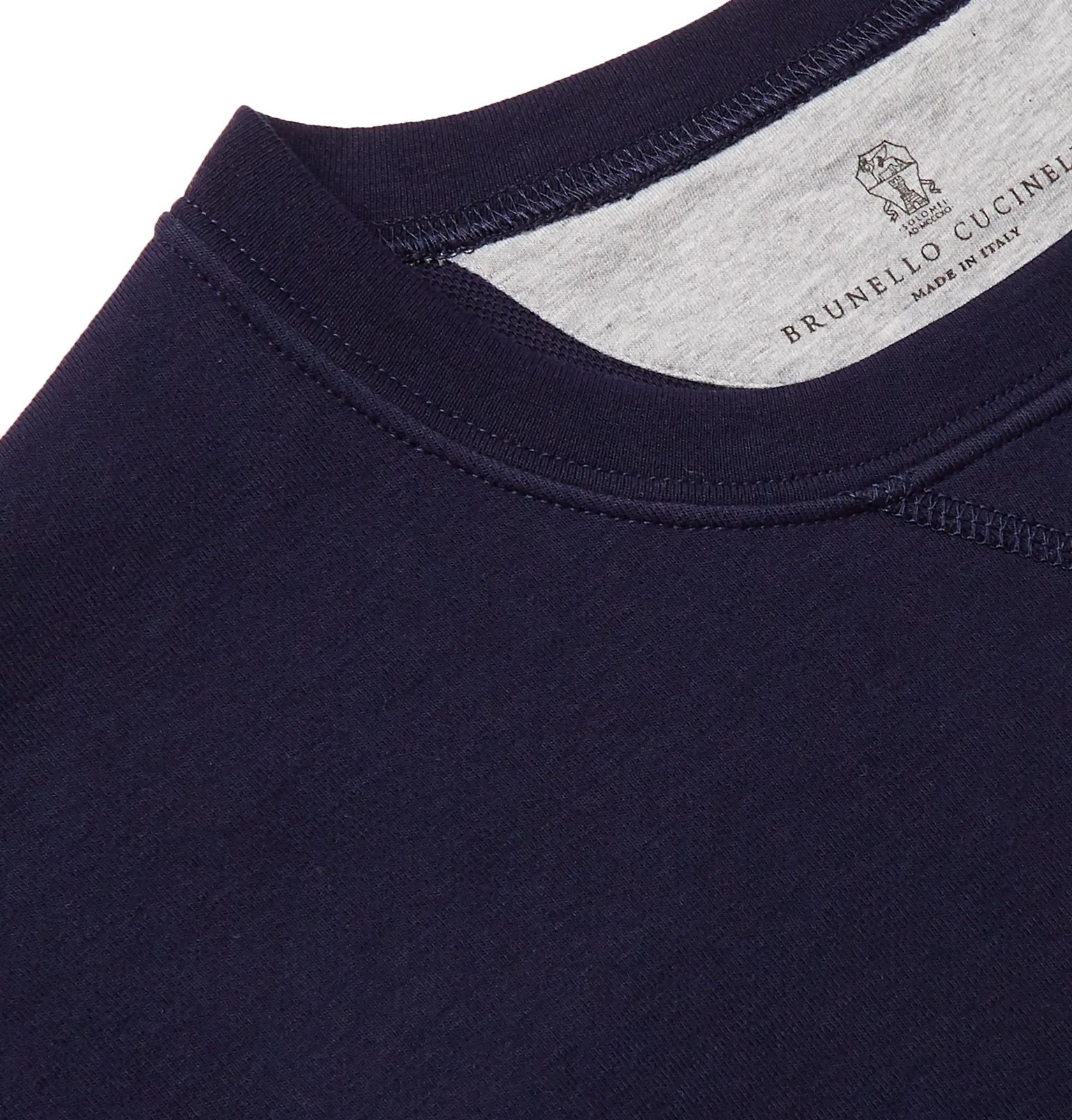 Loopback Cotton-Blend Jersey Sweatshirt - 6