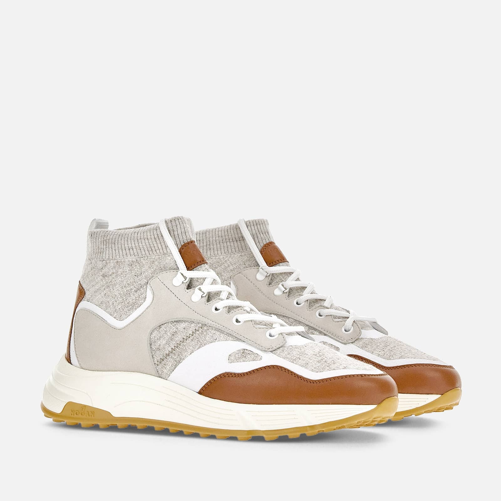 Hogan Hyperlight White Beige Brown - 2