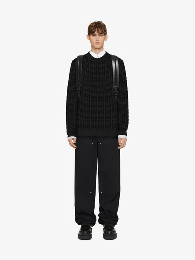 Givenchy SWEATER IN 4G WOOL outlook