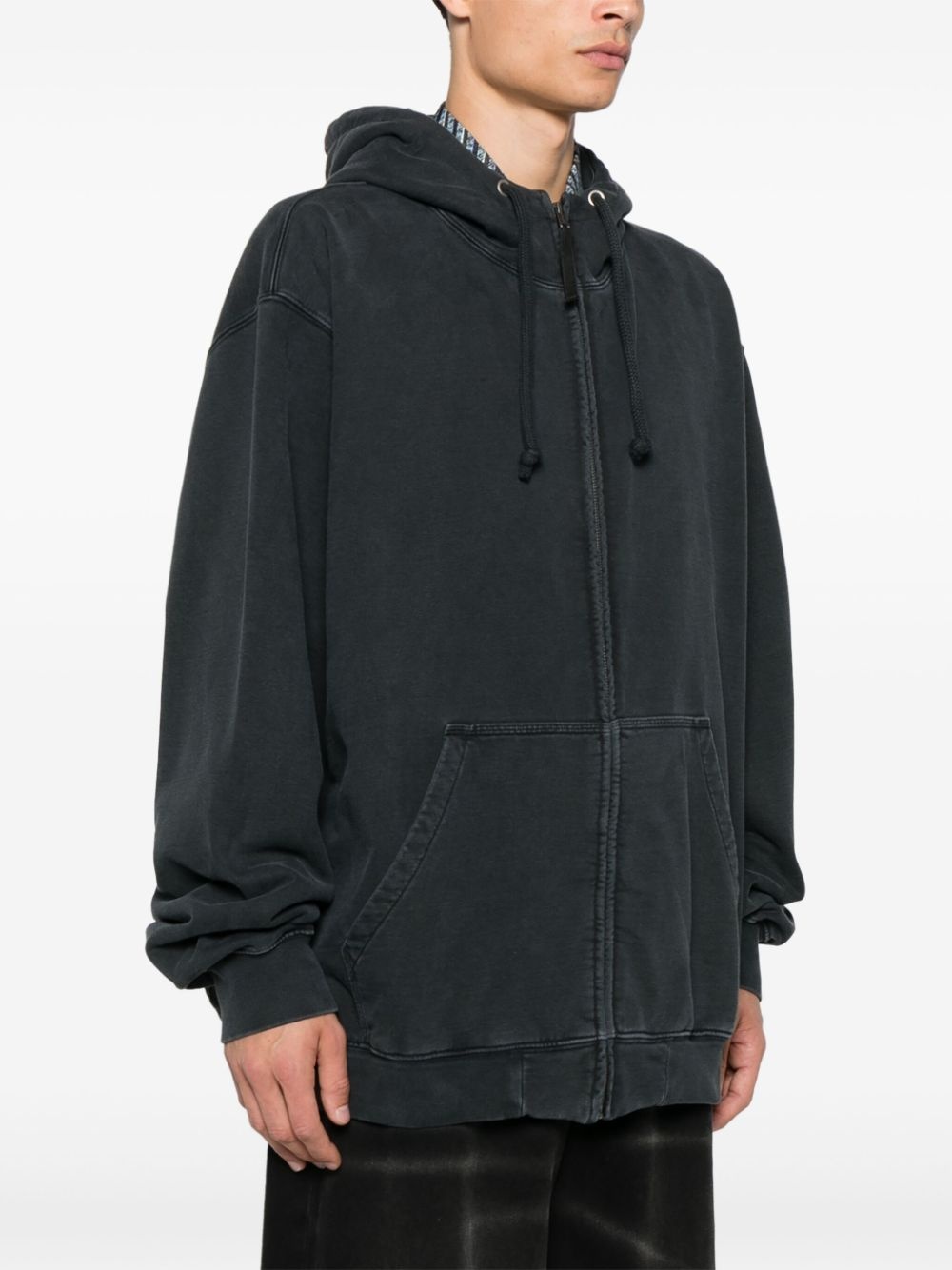 EMBROIDERED LOGO HOODIE - 3