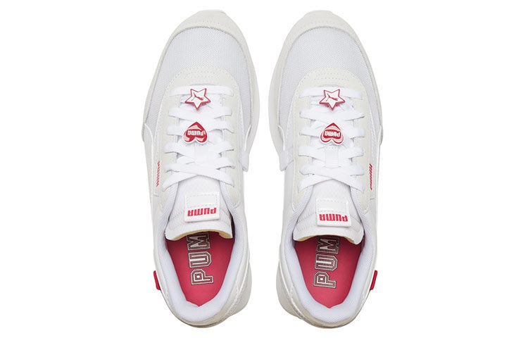 (WMNS) PUMA Future Rider 'Galentine's Day - White Virtual Pink' 380121-01 - 4