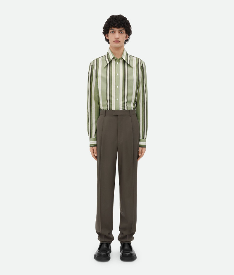 Light Wool Twill Trousers 1