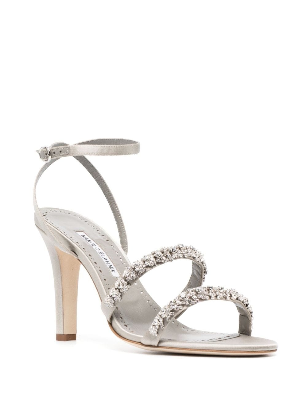 Vedada 105mm crystal-strap sandals - 2