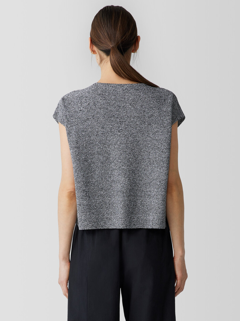 Organic Linen Cotton Square Top 4
