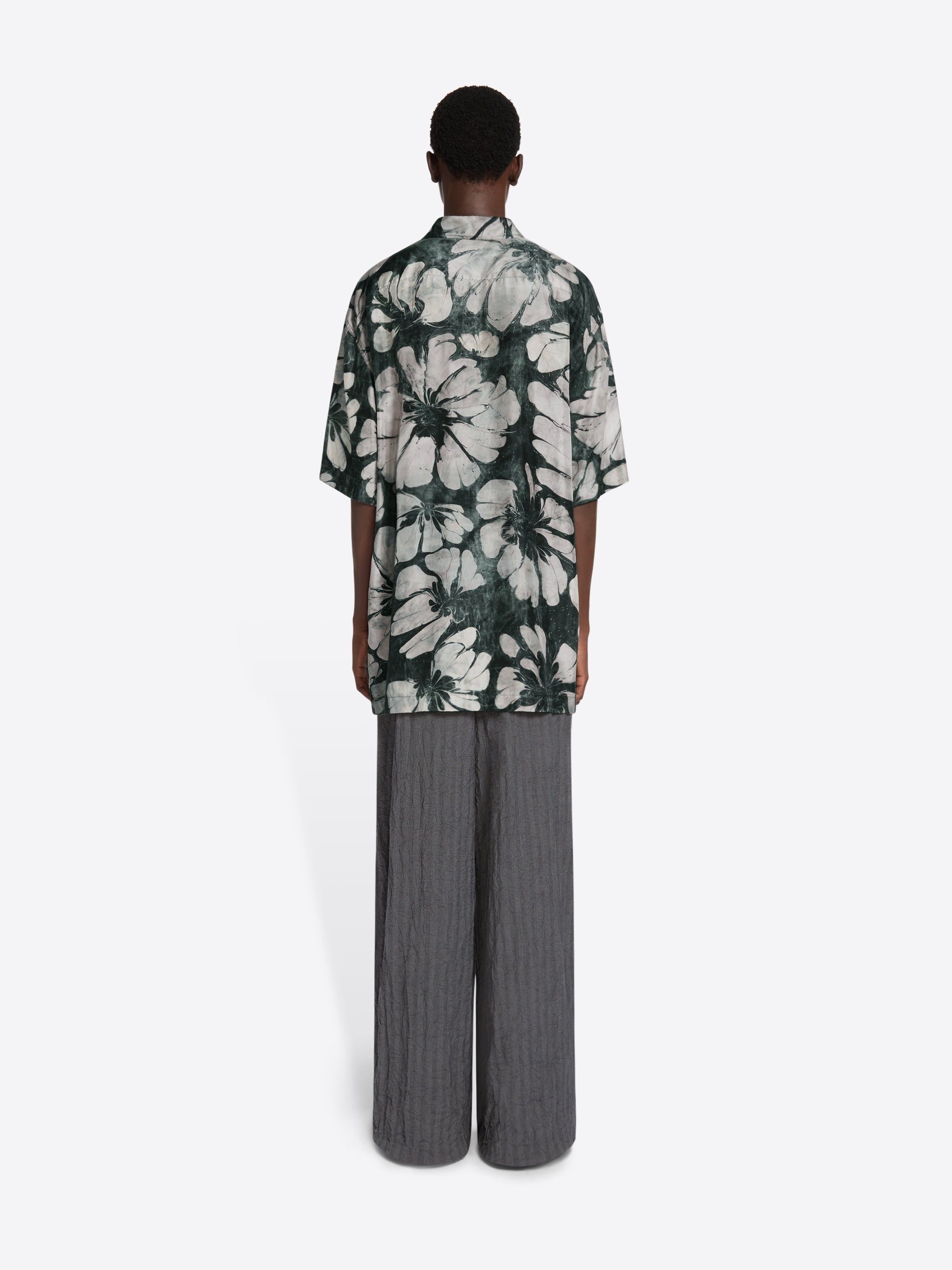 SILK SHORT SLEEVE SHIRT - 4