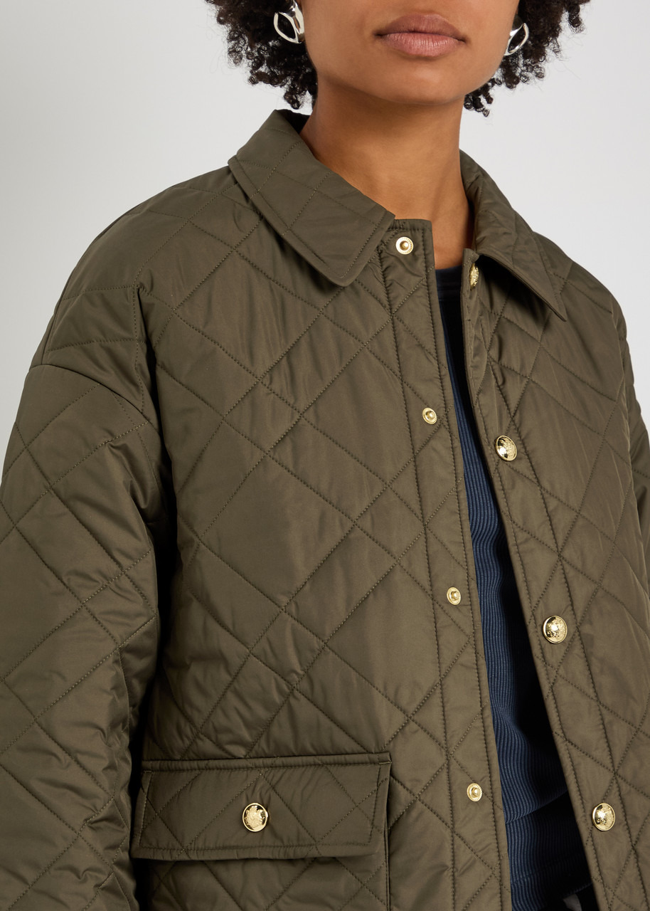 Nili Lotan Helah Quilted Shell Jacket - 5