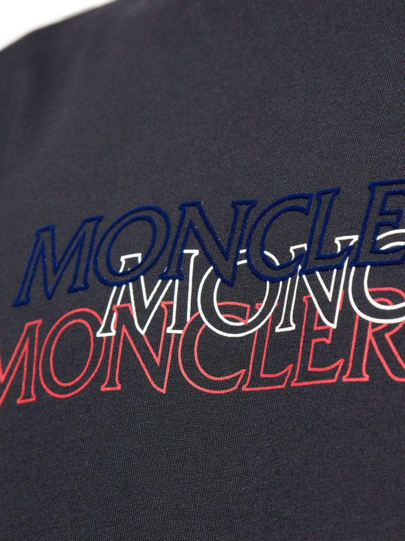 logo-printed cotton T-shirt 5