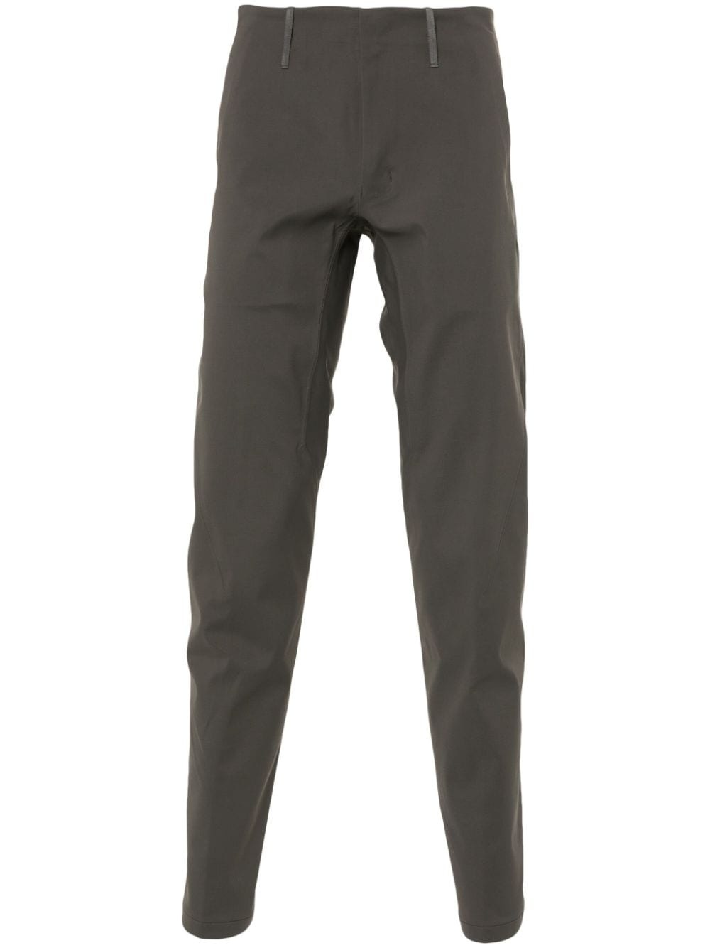 seam-detailed tapered trousers - 1