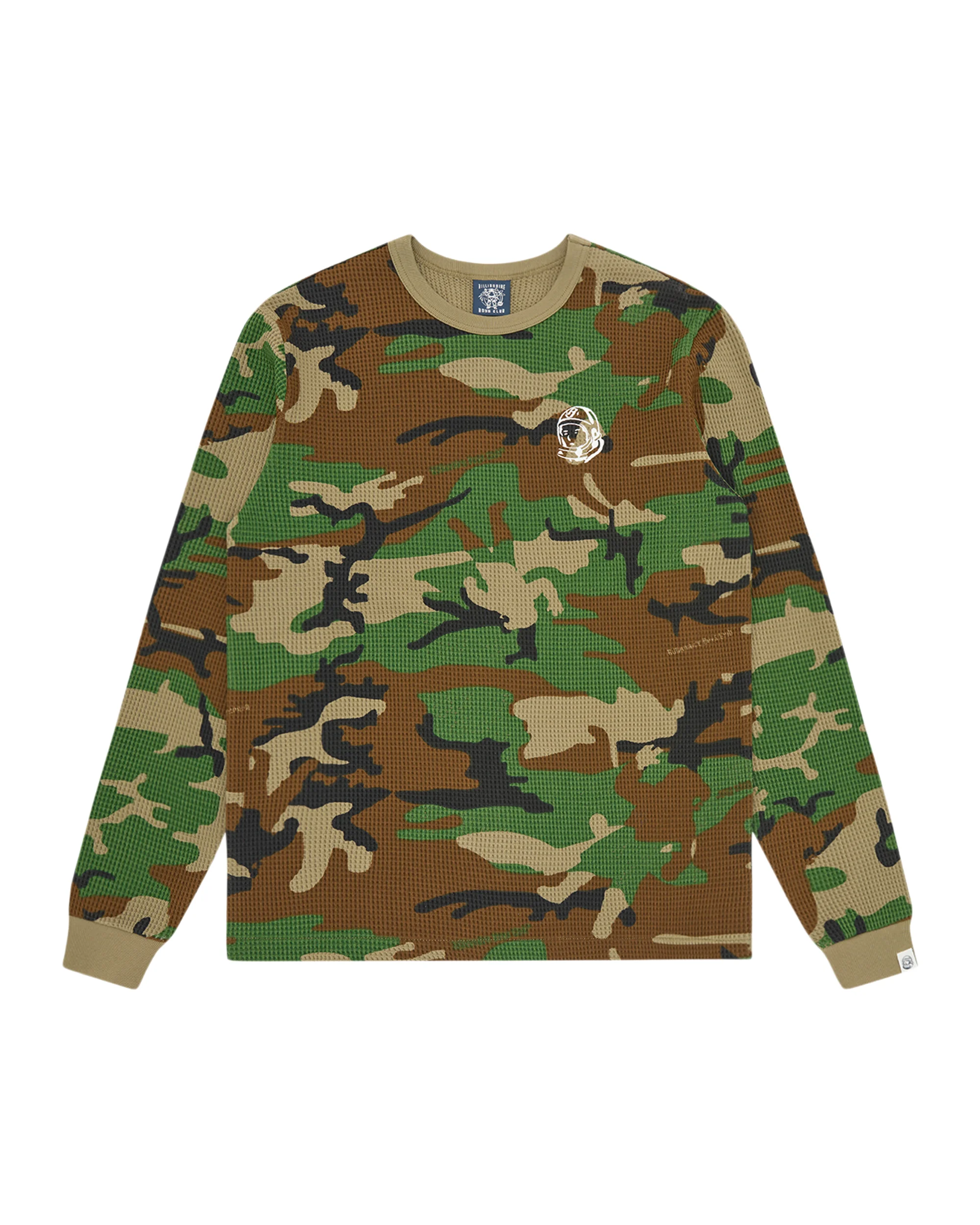 CAMO WAFFLE LS T-SHIRT - 1