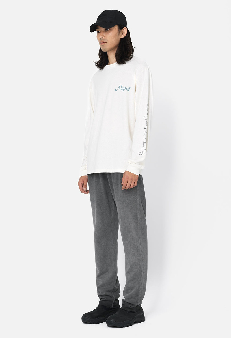 John Elliott NEPAL LS UNIVERSITY TEE outlook