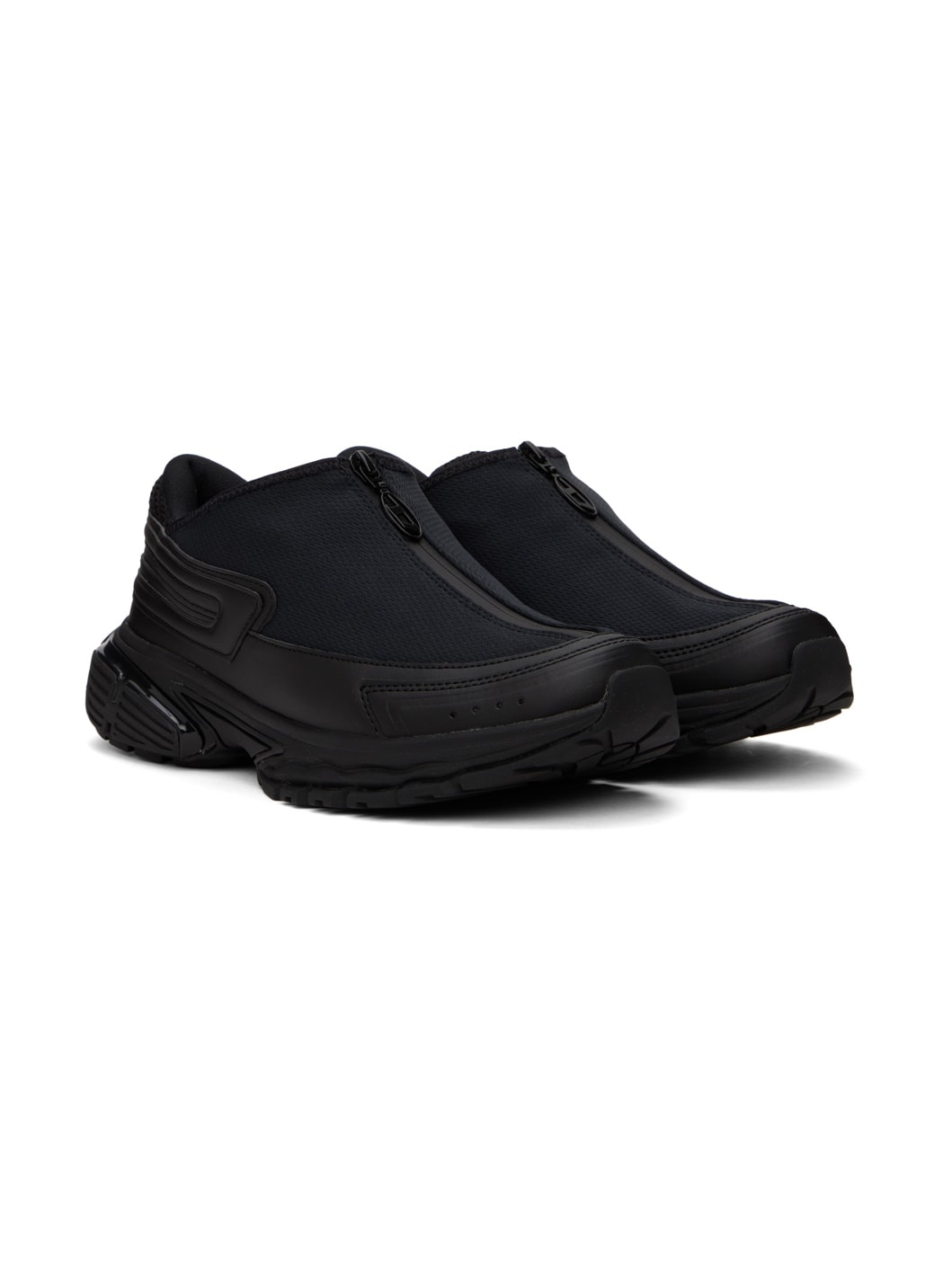 Black S-Serendipity Pro-X1 Zip X Sneakers - 4
