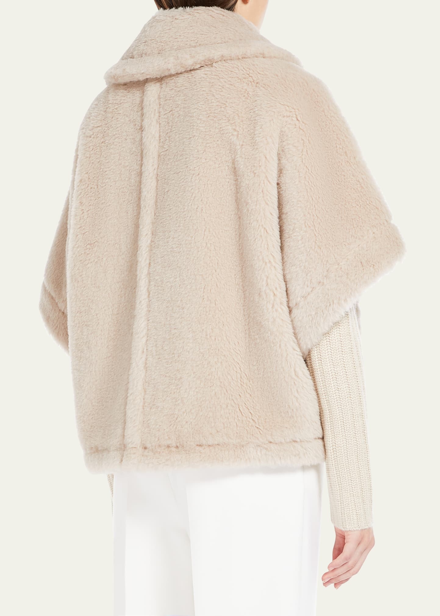 Newtzero Virgin Wool-Blend Cape - 3