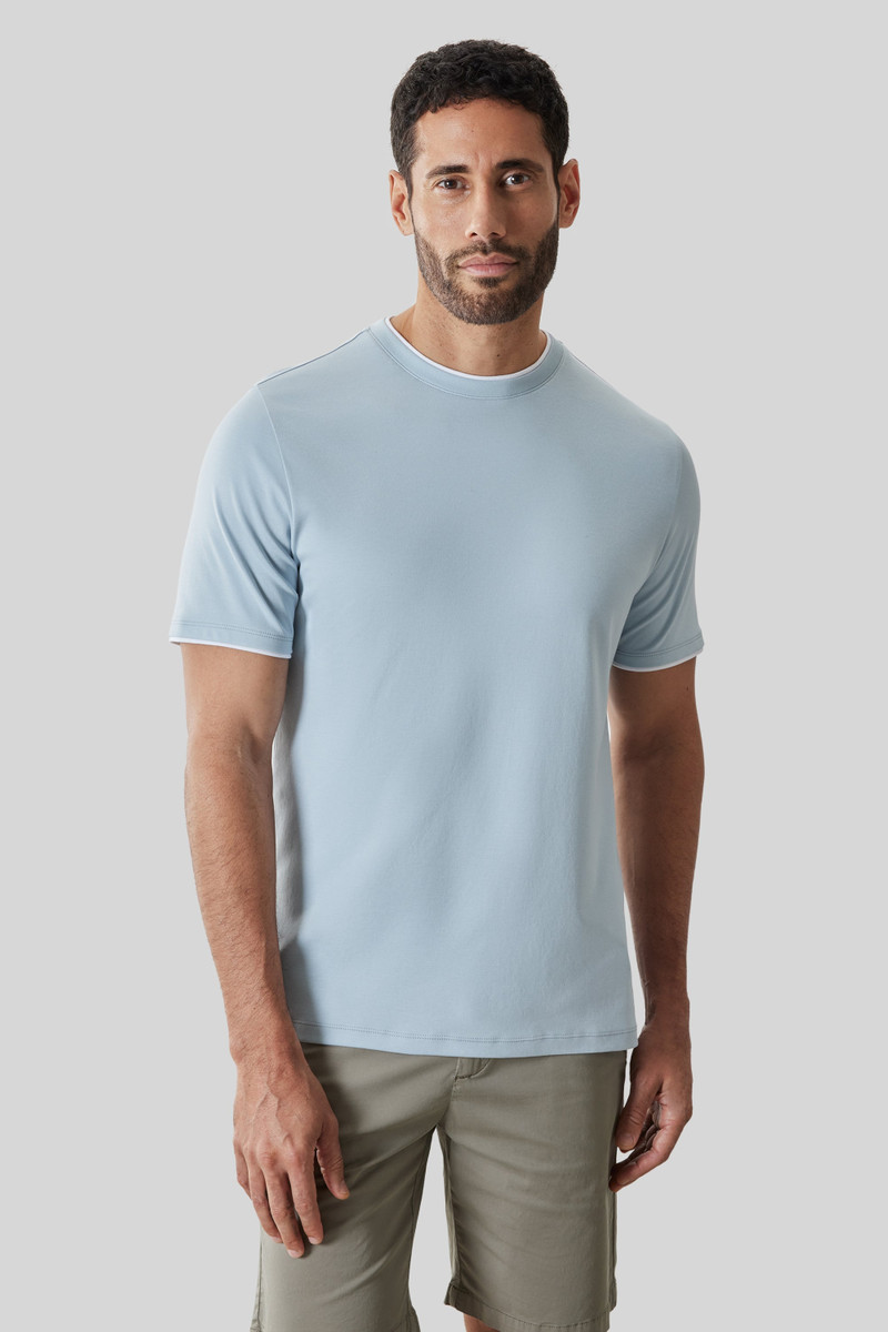 The Barakett Tee with Collar Insert 1