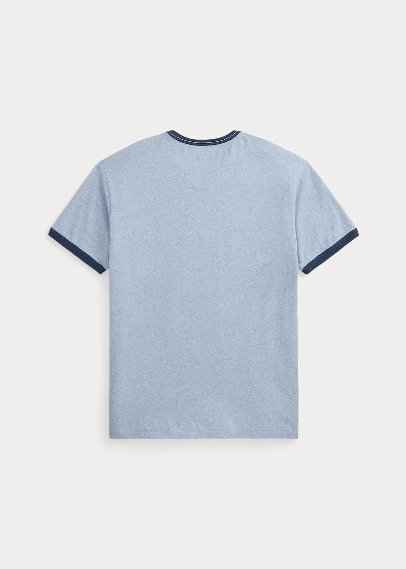RRL by Ralph Lauren Logo Jersey Ringer T-Shirt outlook