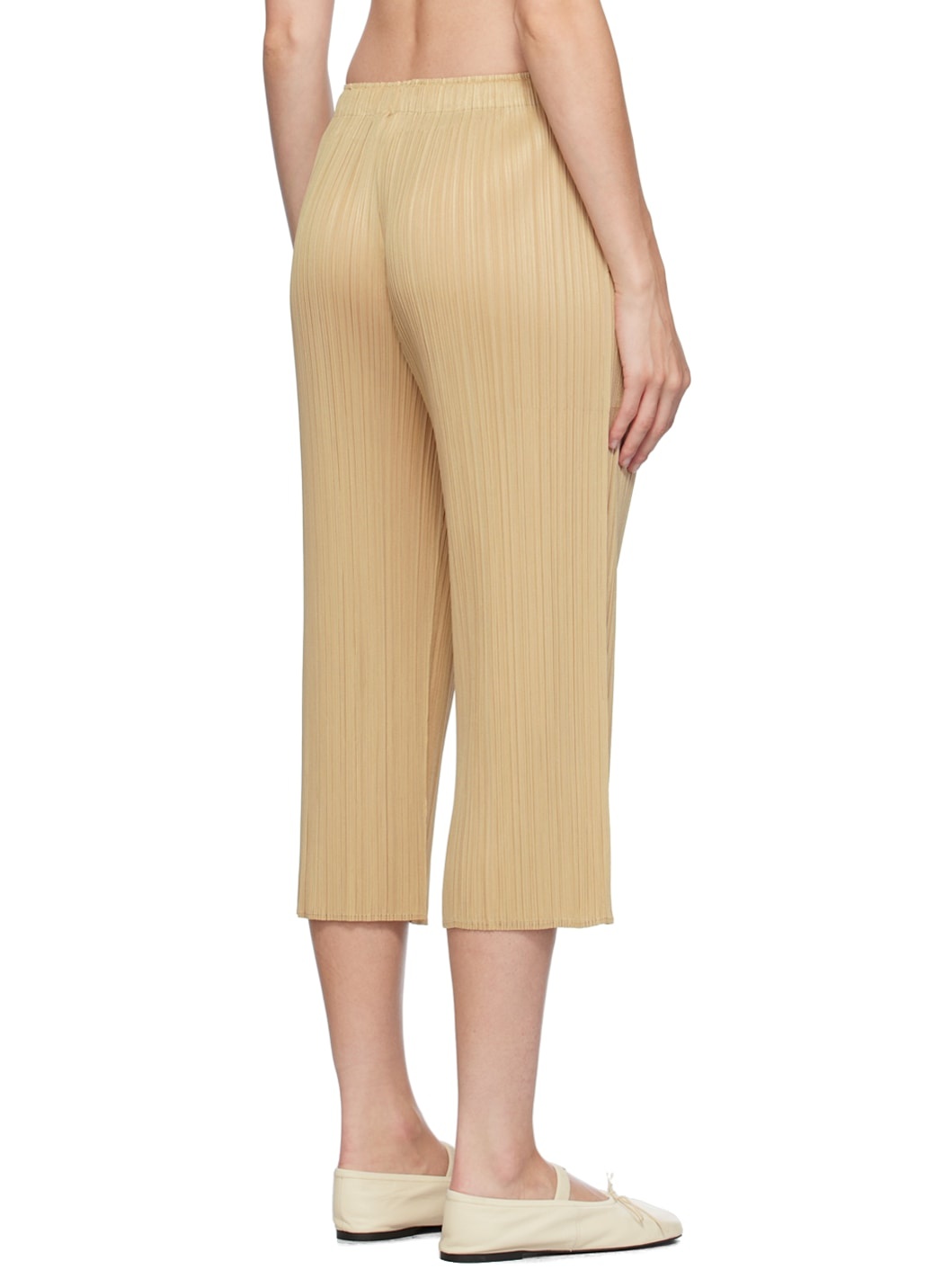Pleats Please Issey Miyake Beige Monthly Colors August