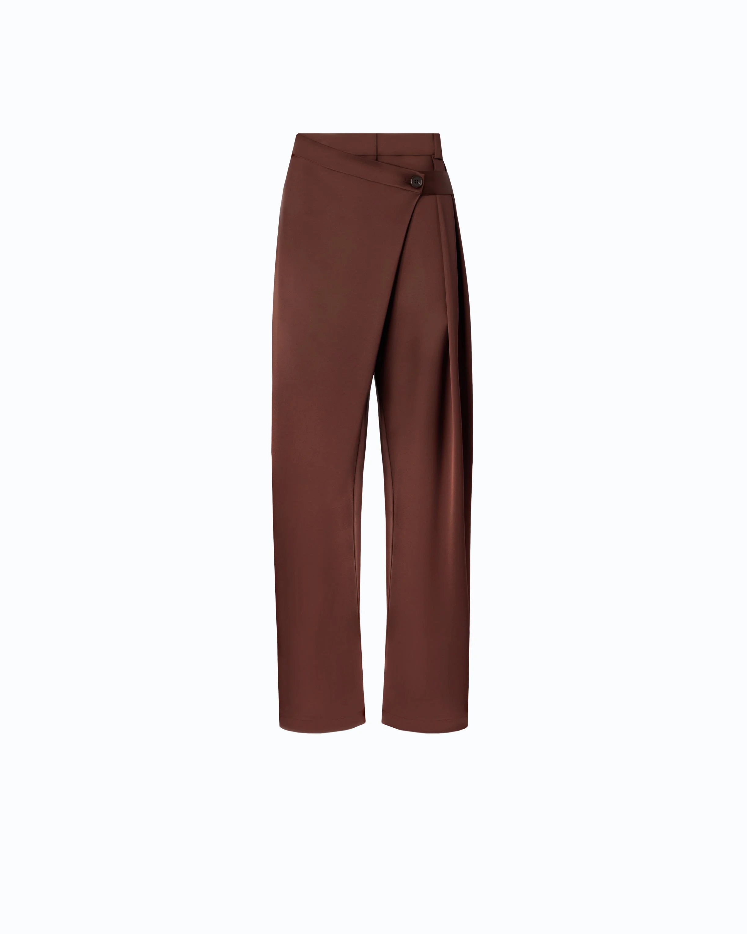 SATIN WRAP TROUSERS - 1