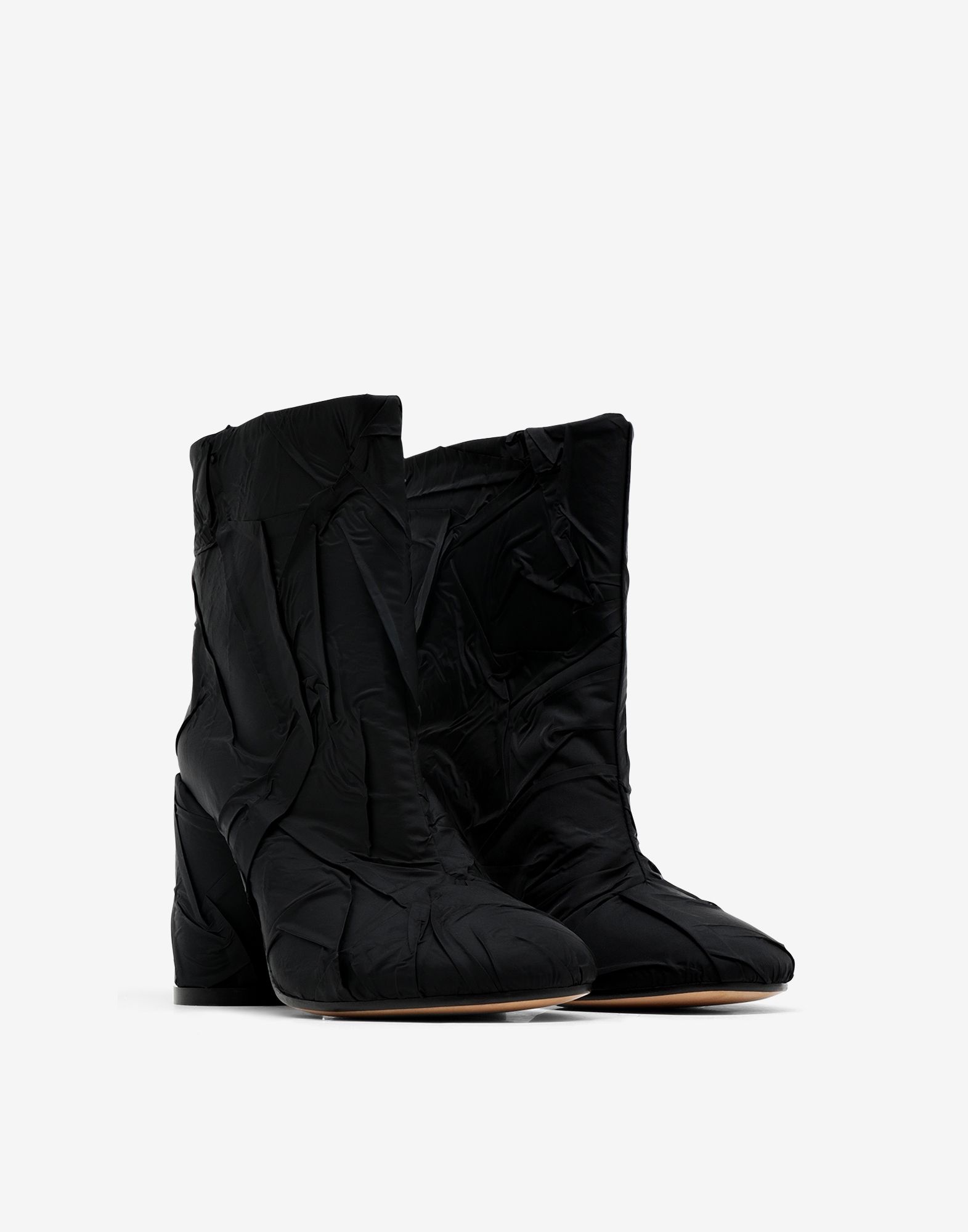 6-heel crushed boots - 2