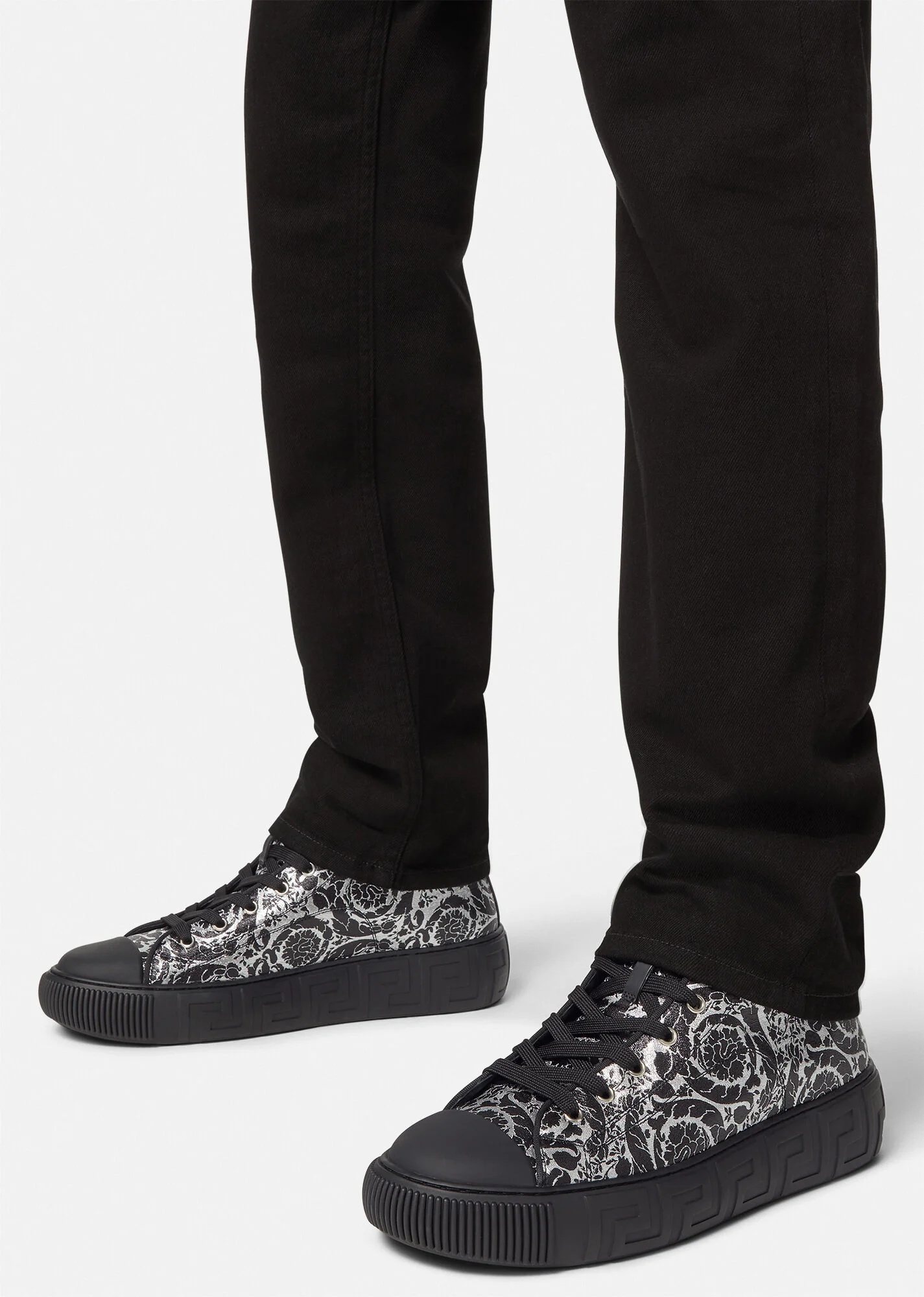Barocco Silhouette Greca Sneakers - 5
