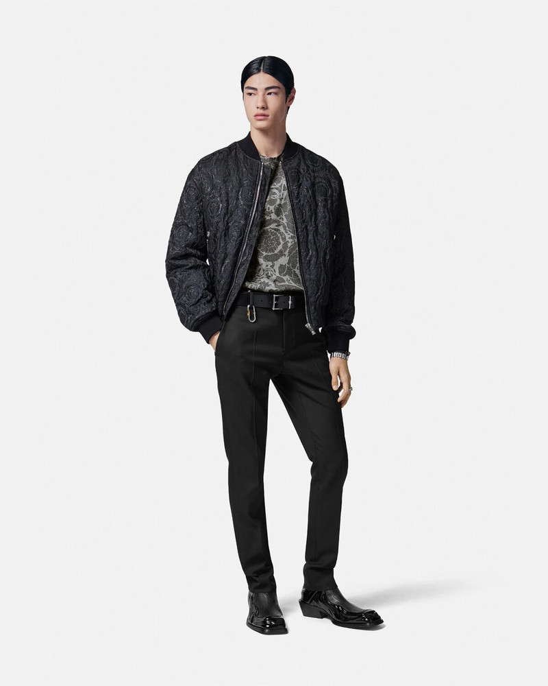 VERSACE Barocco Silhouette Logo T-Shirt outlook