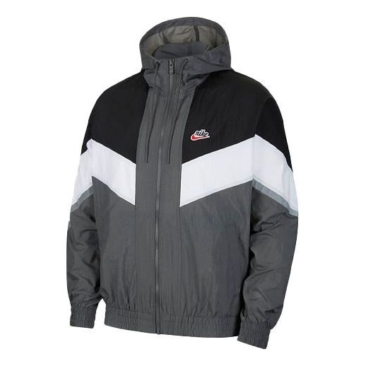 Nike Sportswear Windrunner+ Hooded Reflection Jacket Men Grey Gray CZ0782-068 - 1