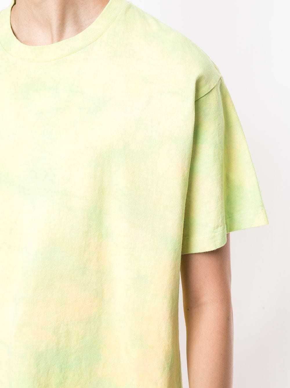 tie-dye print loose fit T-shirt - 5