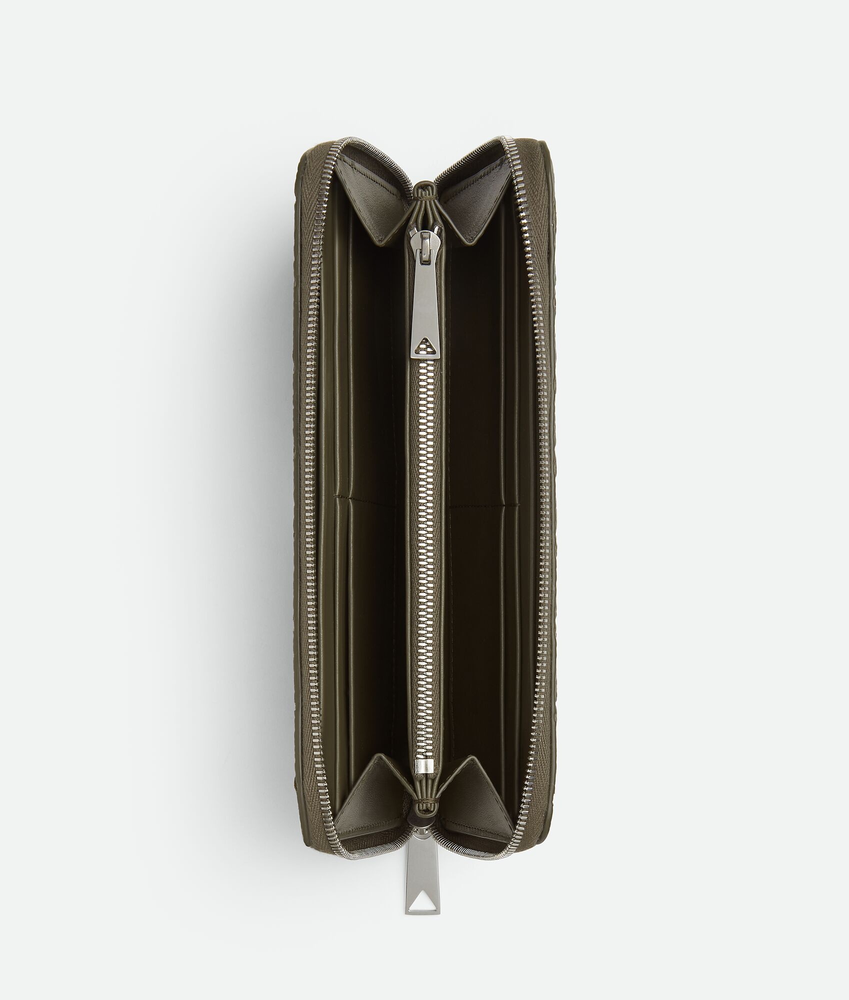Intrecciato Zip Around Wallet - 2
