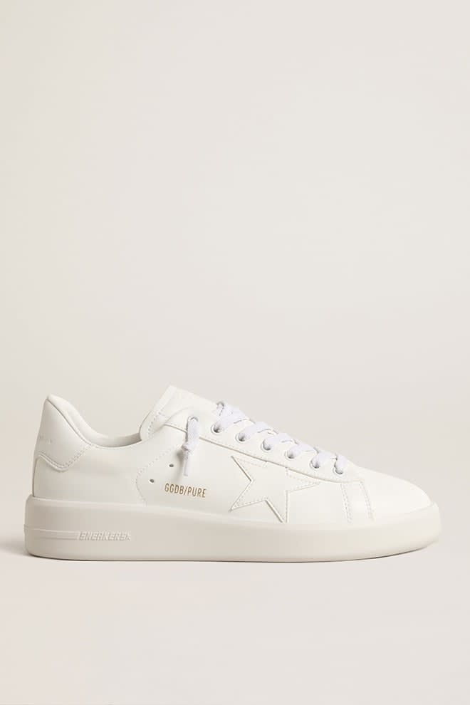 Women’s bio-based Purestar with white star and heel tab - 1