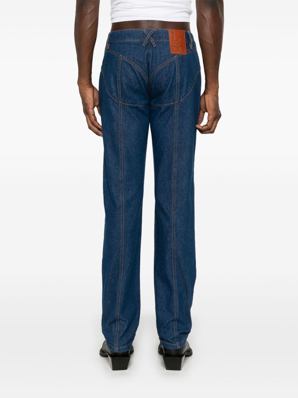 Steve lace-up jeans - 8