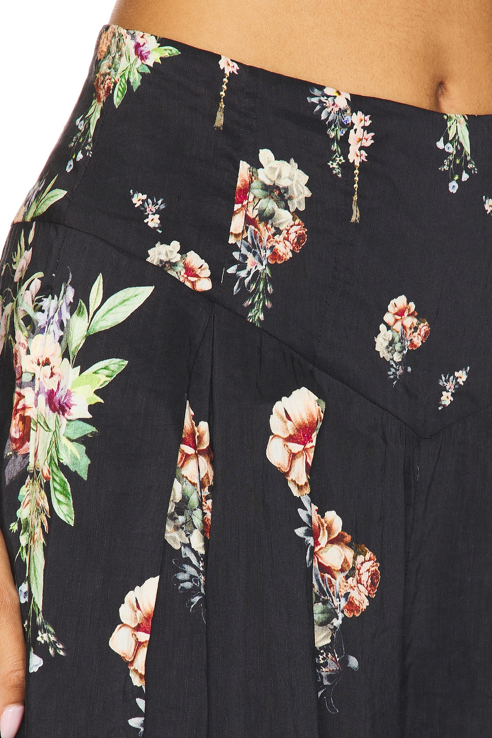 Corset Waist Wide Leg Pant - 6