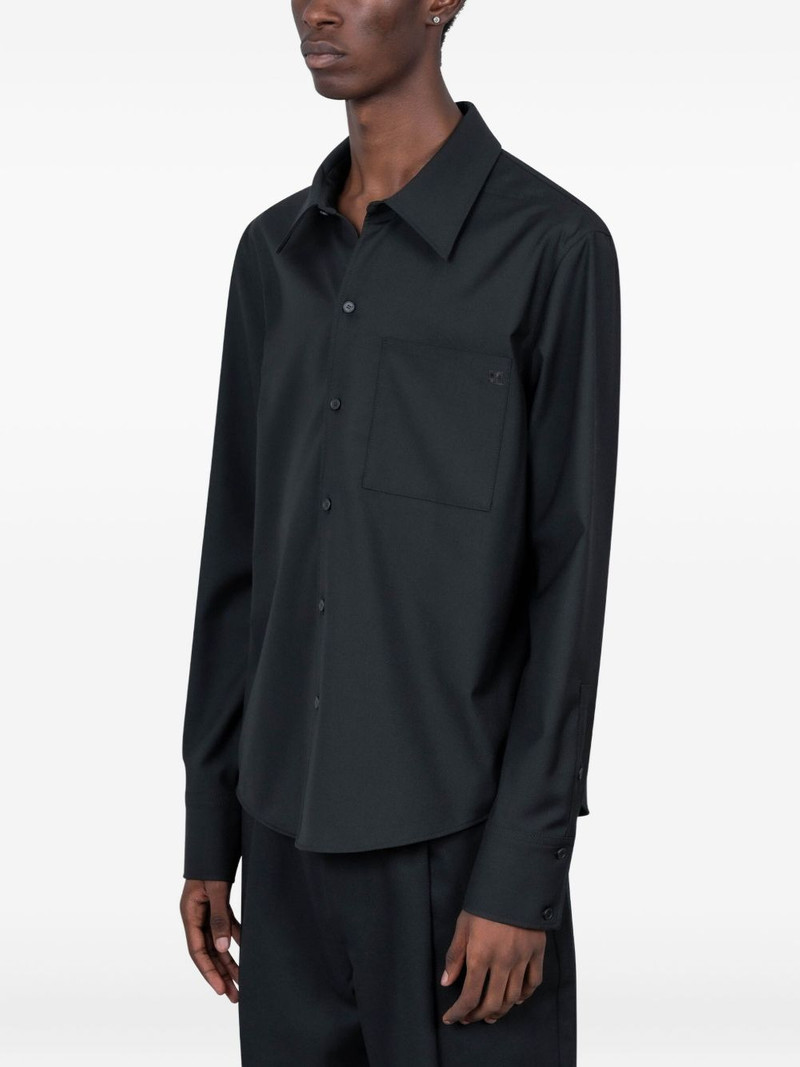 courrèges chest-pocket long-sleeve shirt outlook