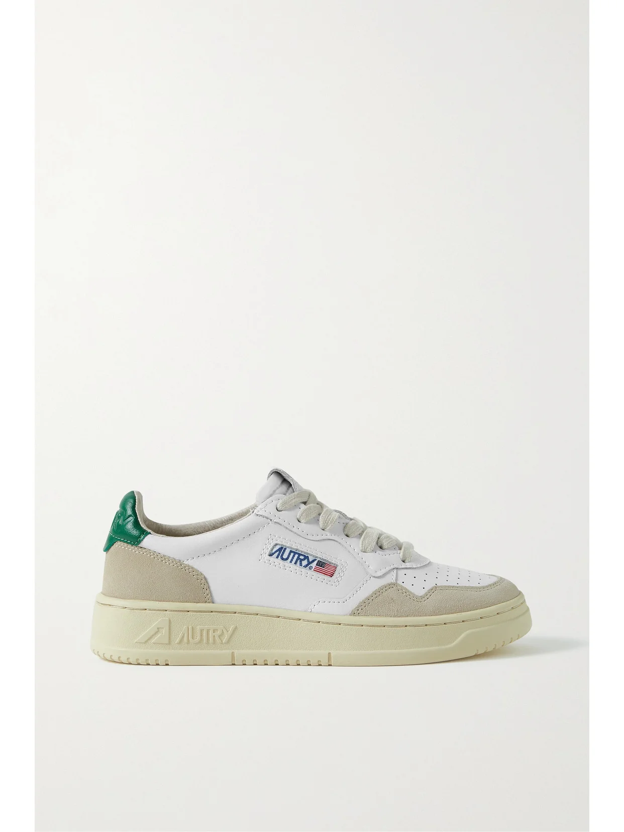 Medalist Low Suede And Leather Sneakers - 1
