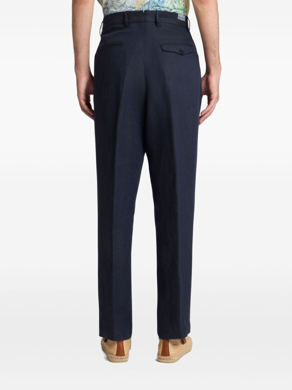 straight-leg trousers - 4