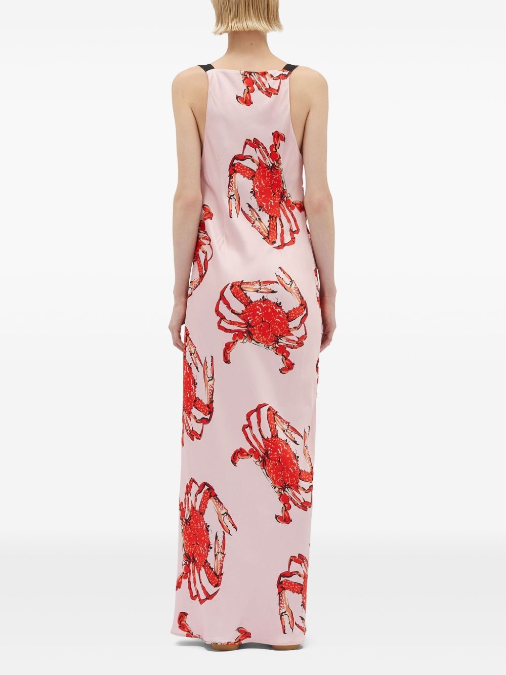 printed maxi dress - 4