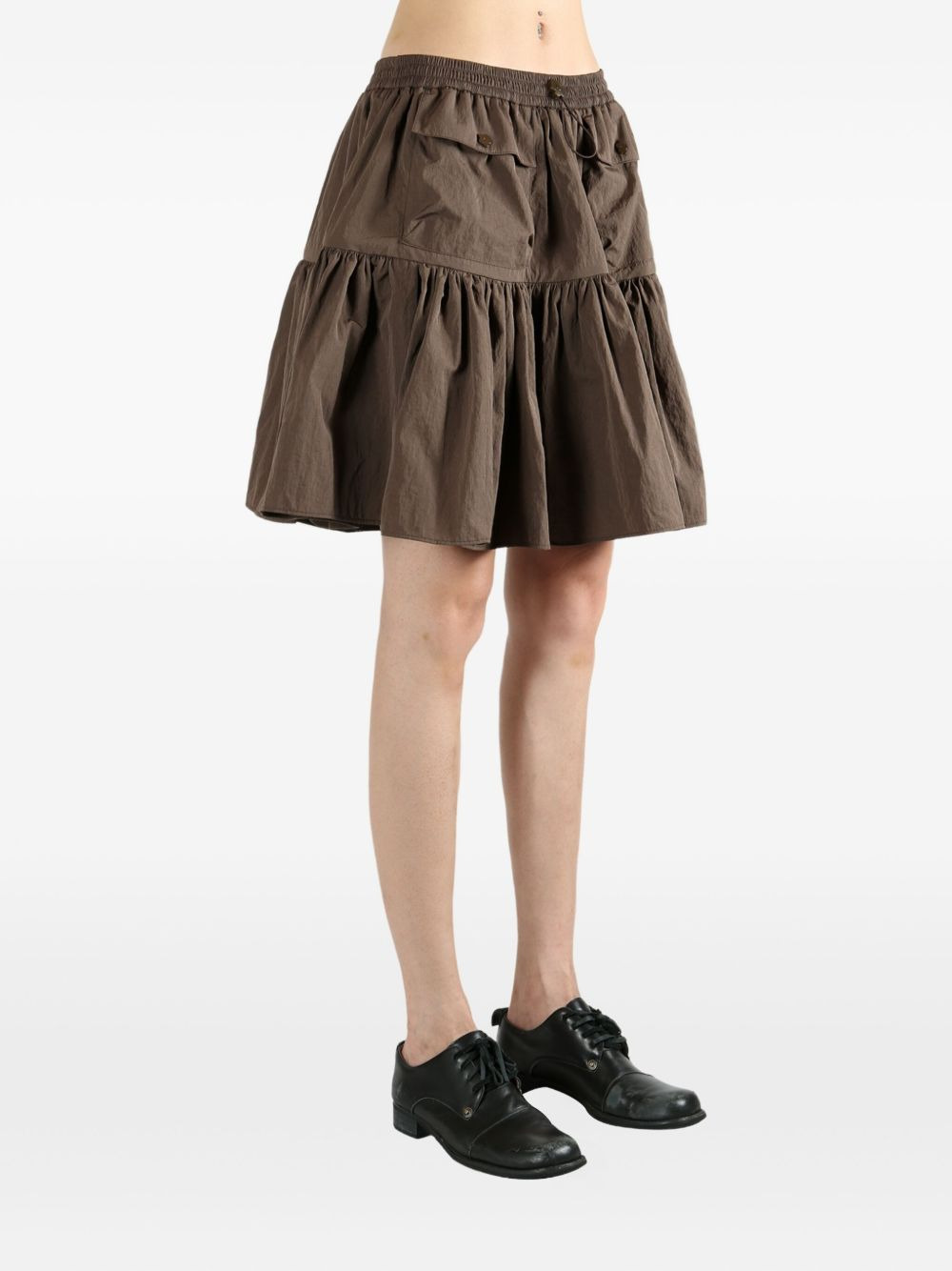 ruffled pocket skirt - 3