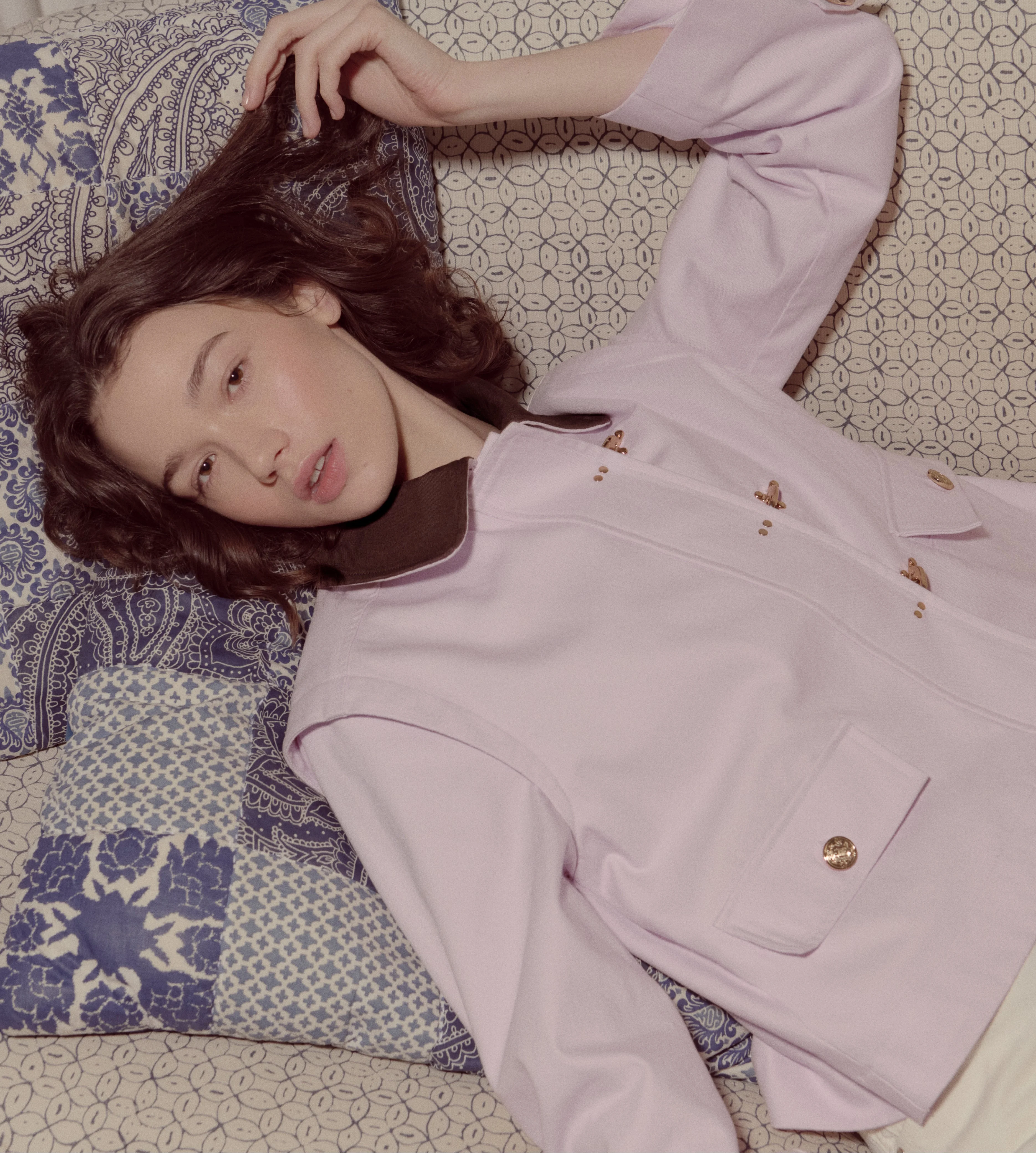 The Clarisse Jacket - Light Pink - 1