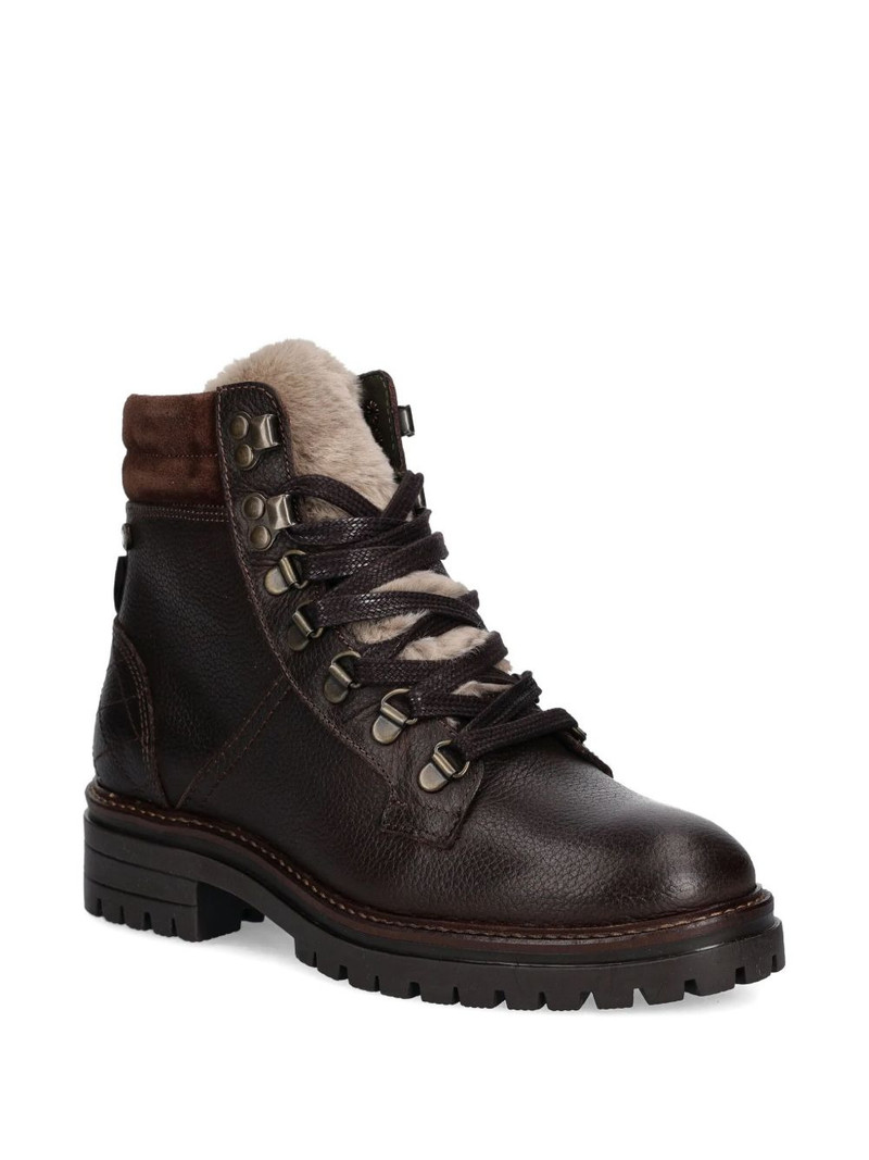 Barbour lace-up lug-sole boots outlook