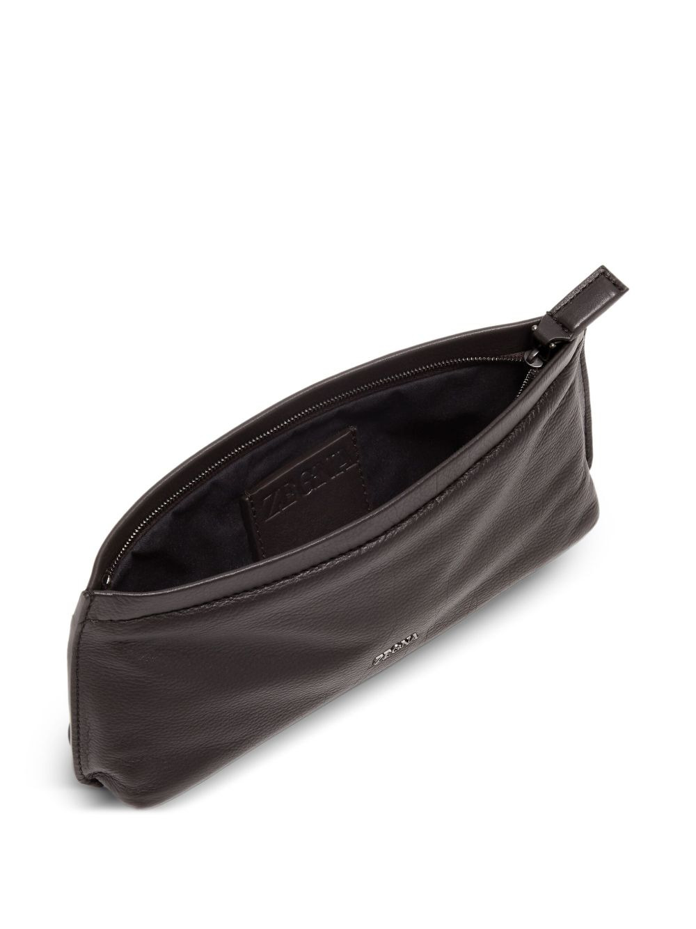 leather clutch bag - 5