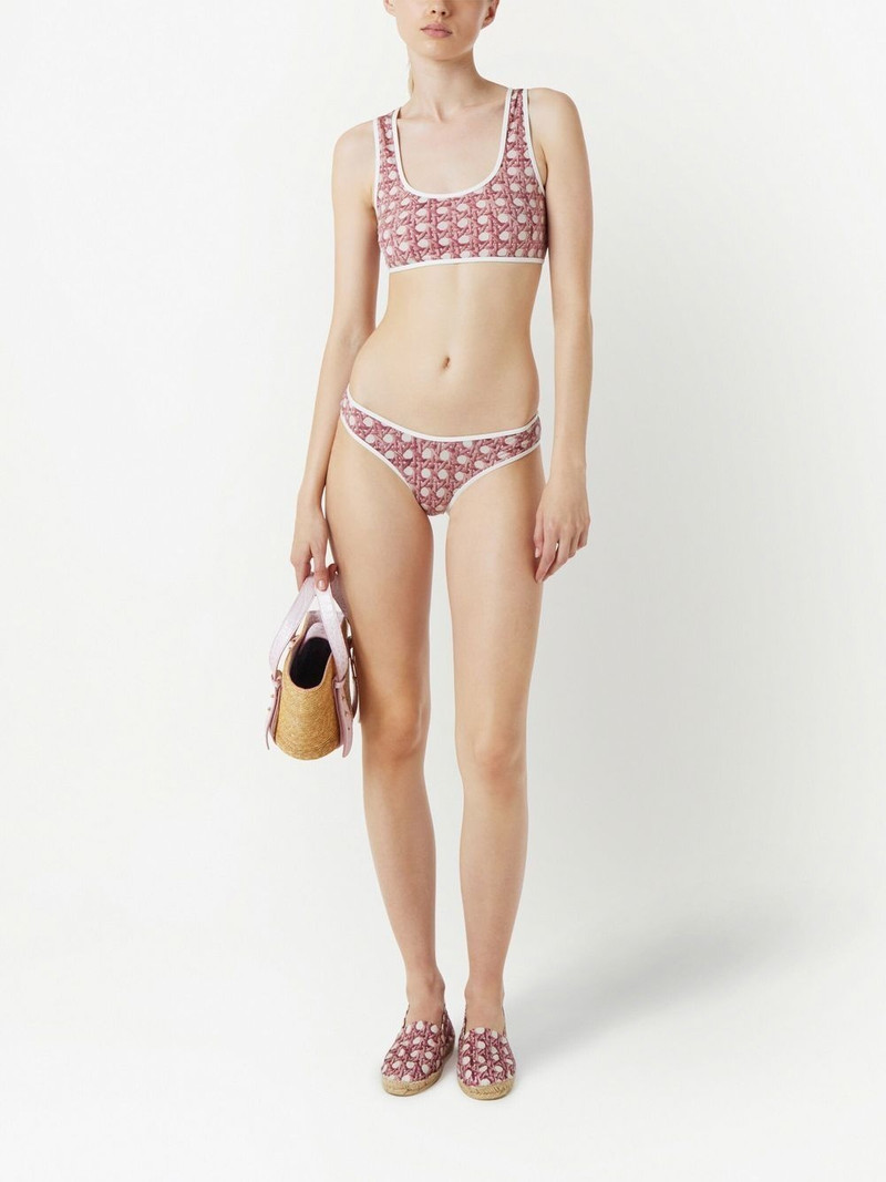 GIAMBATTISTA VALLI trompe-l'œil -effect bikini outlook