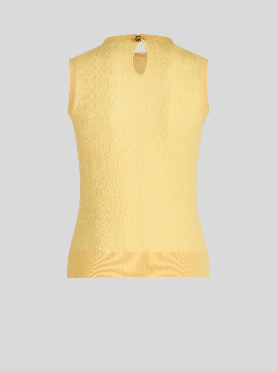WOOL VEST TOP - 6