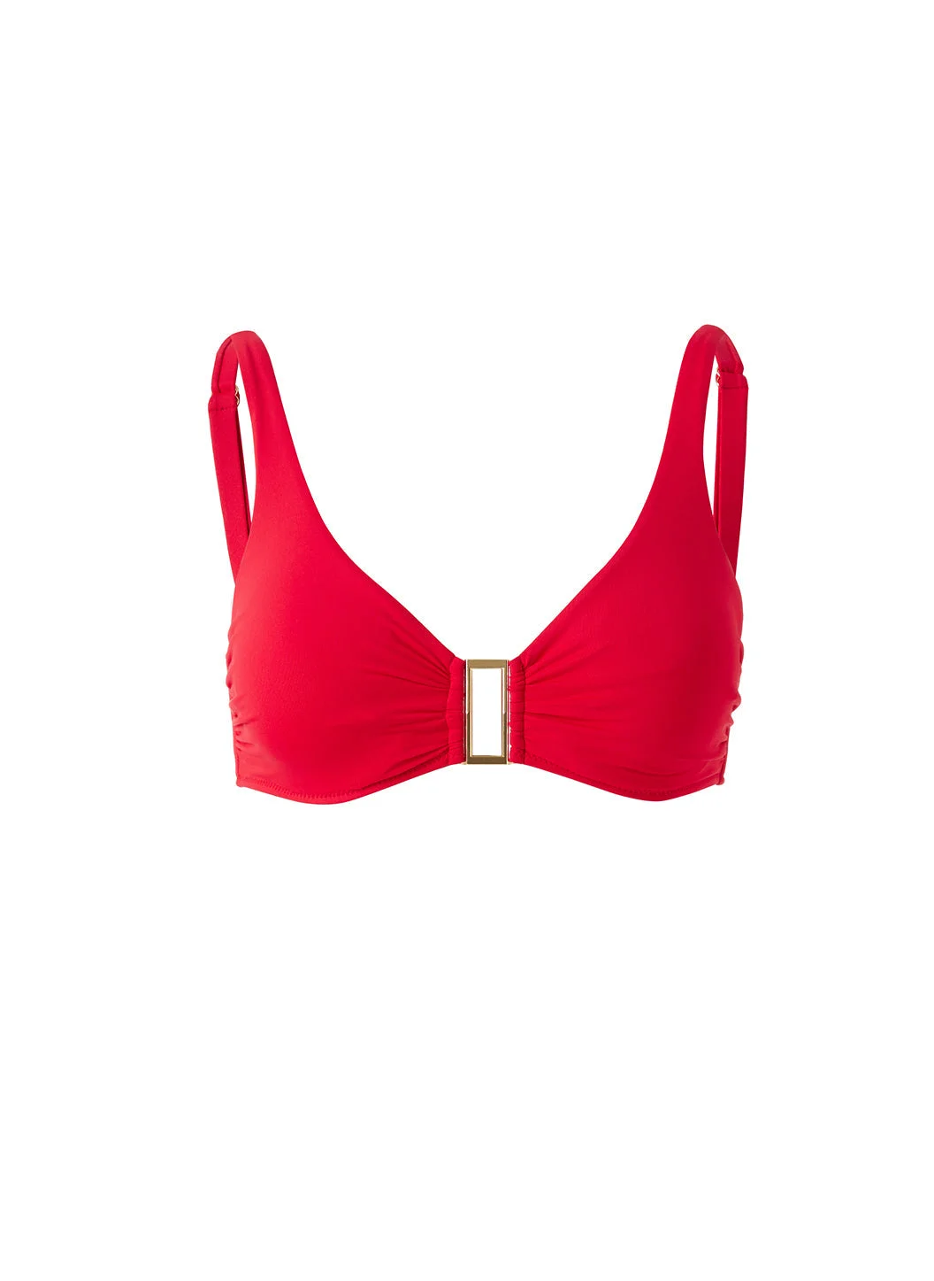 BEL AIR RED BIKINI TOP - 1