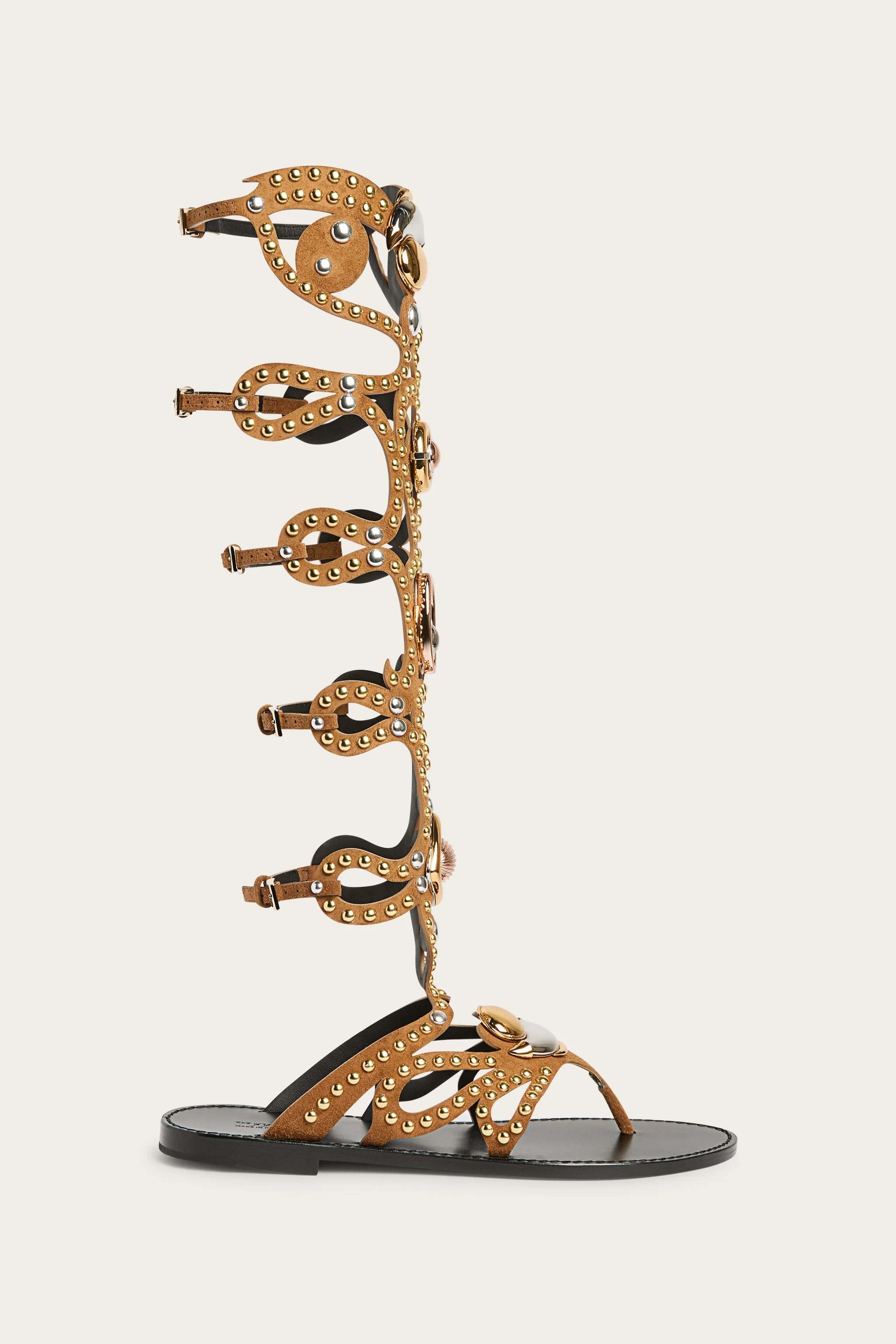 EMBELLISHED GLADIATOR SANDALS - 1