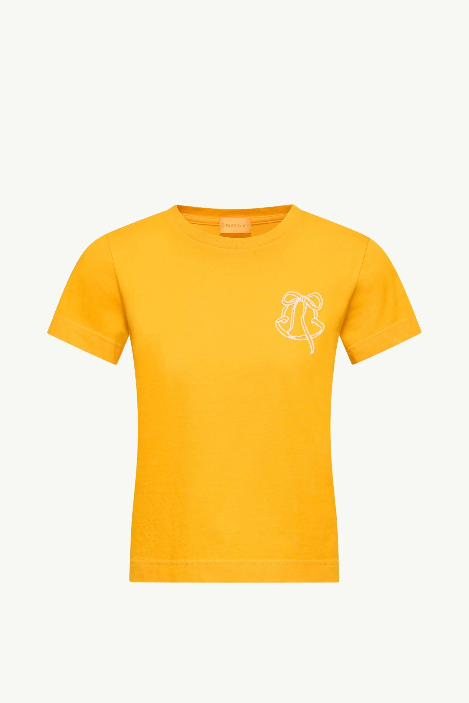 Embroidered Logo Cotton T-Shirt - 1
