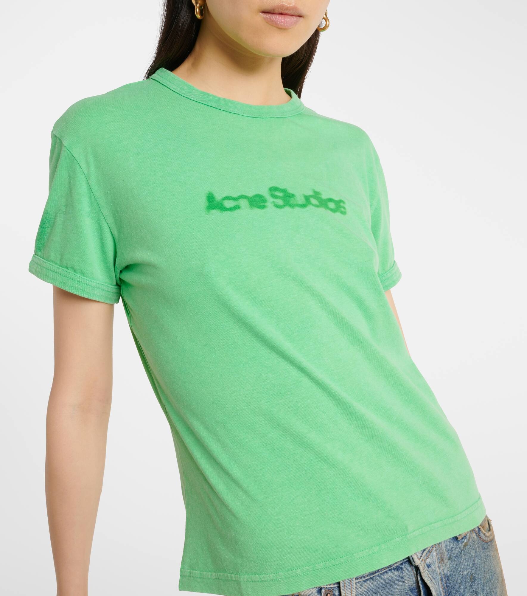 Logo cotton T-shirt - 5